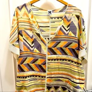 Vintage Missoni Sheer Blouse/Pool Cover-up